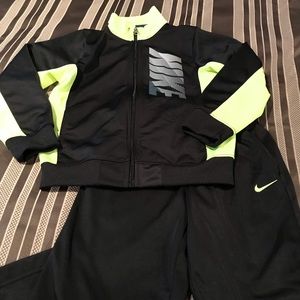 Nike boys 2 piece running suit.